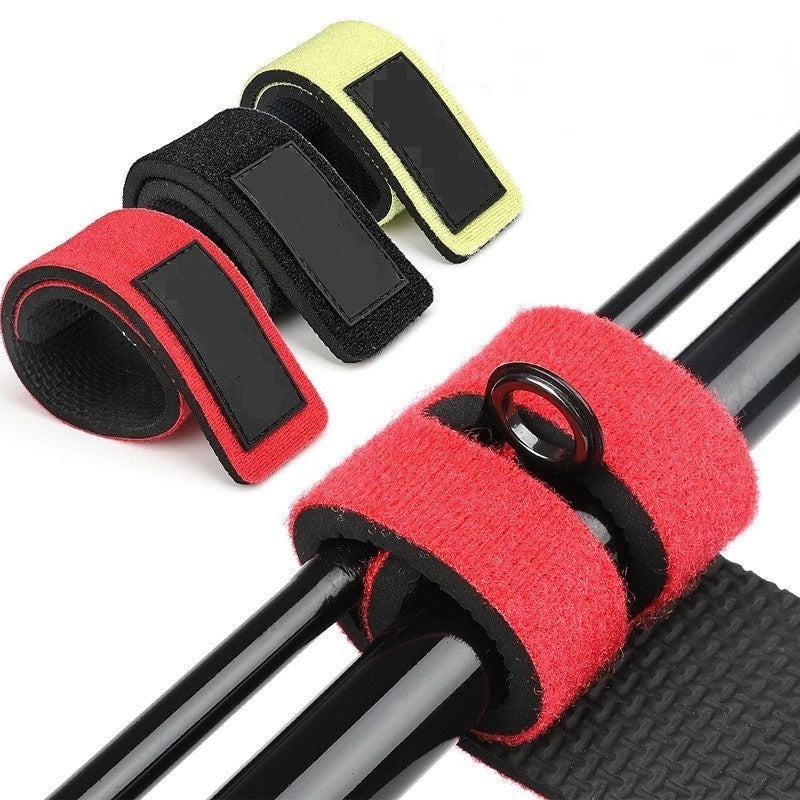 10 peças de cintos para varas de pesca, amarras para varas de spinning, varas de mosca, acessórios para equipamentos de pesca com cordas de fixação