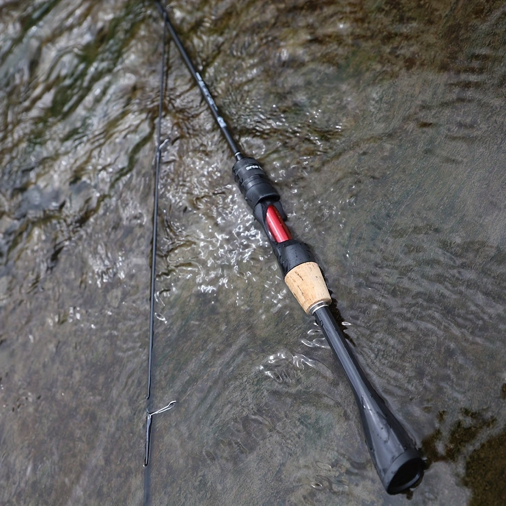 Vara de pesca ultraleve para pesca de crappie com cabo cônico