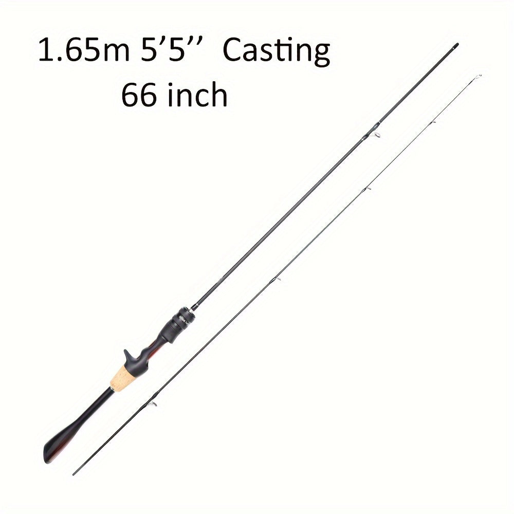 Vara de pesca ultraleve para pesca de crappie com cabo cônico