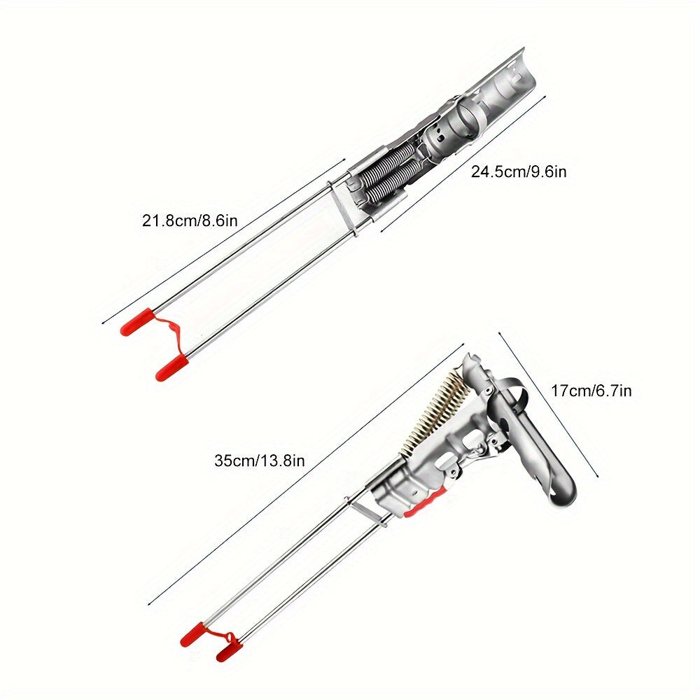 Suporte automático para vara de pescar de aço inoxidável premium de 1 peça