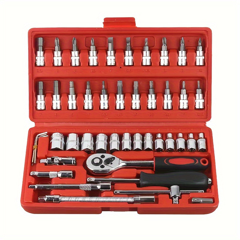 Kit de ferramentas mecânicas, Chave catraca de alta qualidade