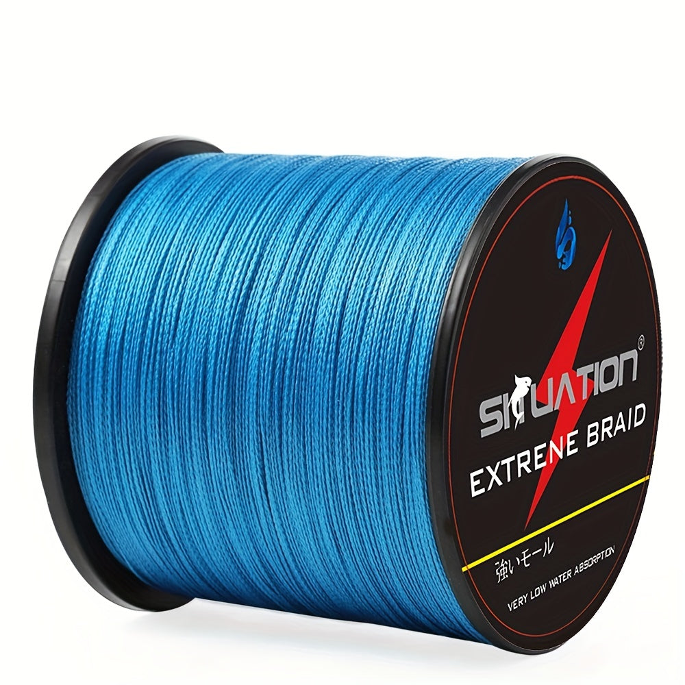 Linha de pesca resistente e suave de 500 m/1640 pés, linha trançada