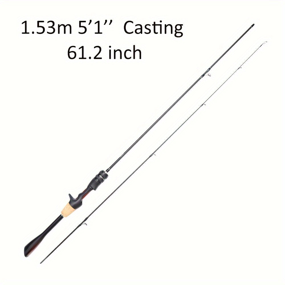 Vara de pesca ultraleve para pesca de crappie com cabo cônico