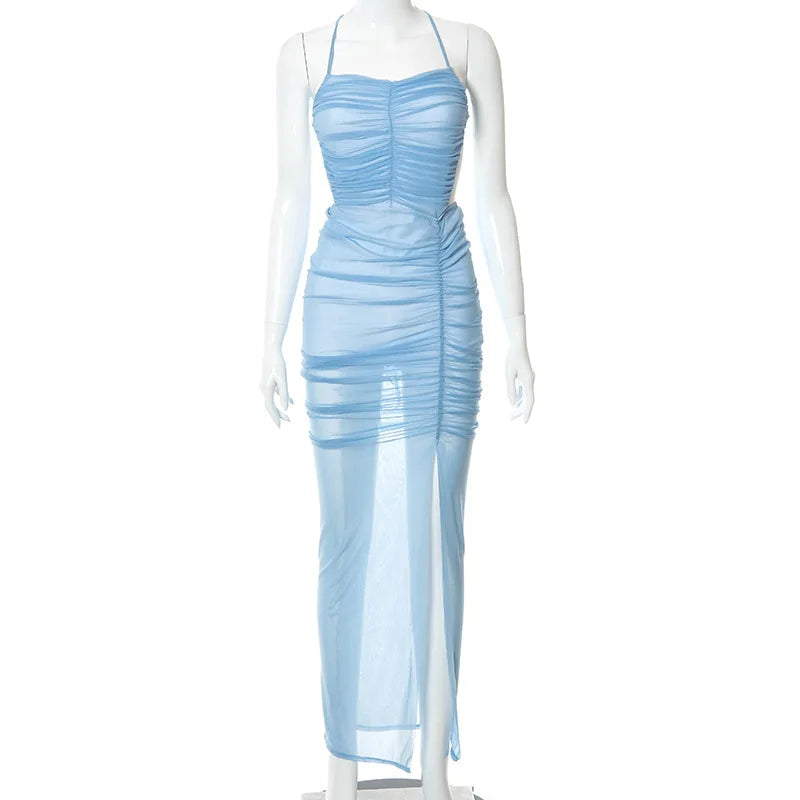 Vestidos Longos de Verão para Mulheres Festa Casamento