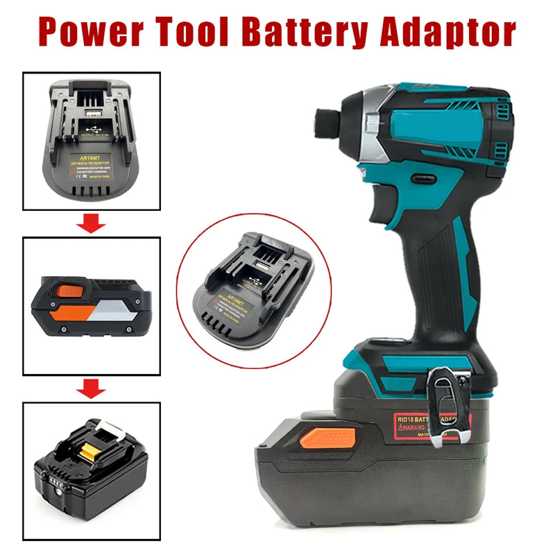 Conversor adaptador de bateria para Makita.