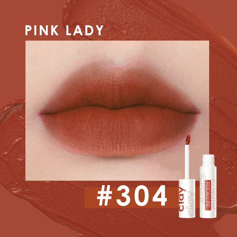Atacado FOCALLURE Velvet Matte Batons À Prova D'água Lipclay Batom Líquido.