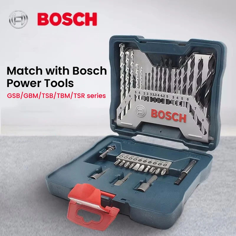 Conjunto de brocas para chave de fenda Bosch X-Line, 33 peças.