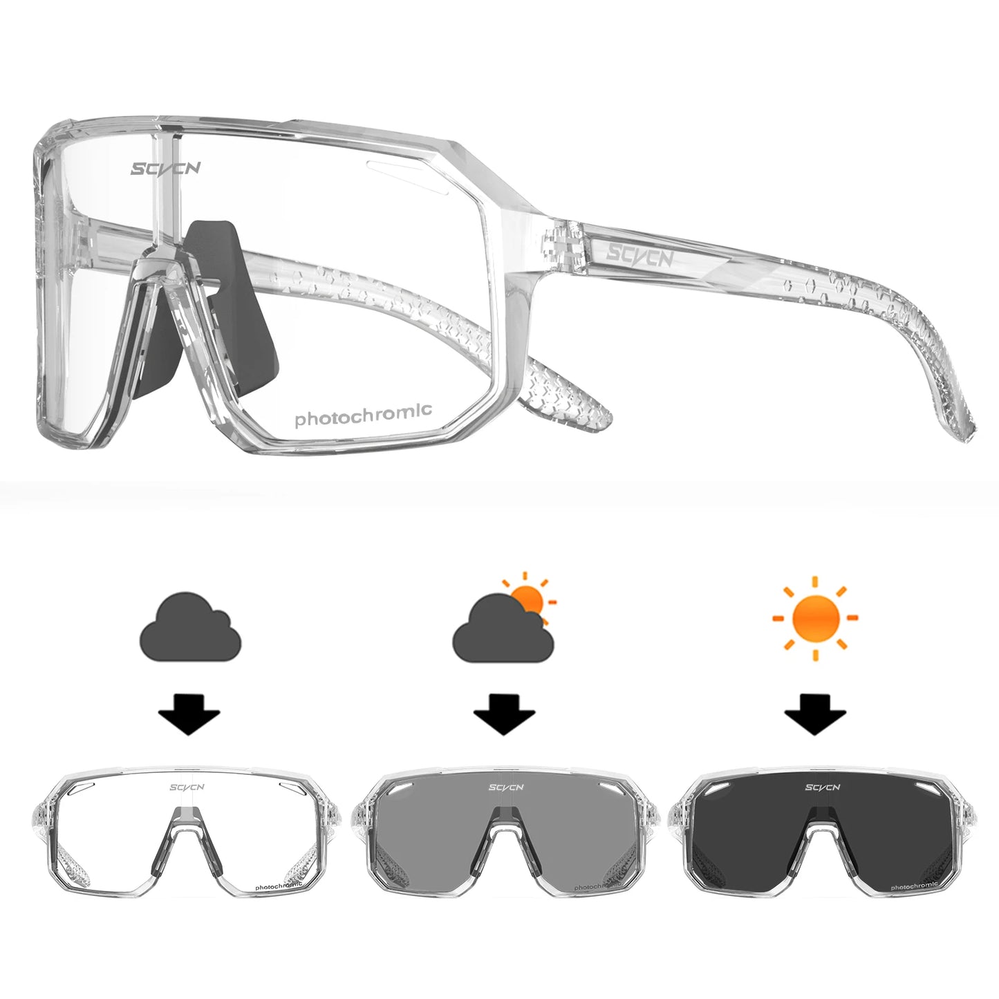 Novos Óculos de Ciclismo Óculos de Sol para Bicicleta UV400 Óculos de Esportes