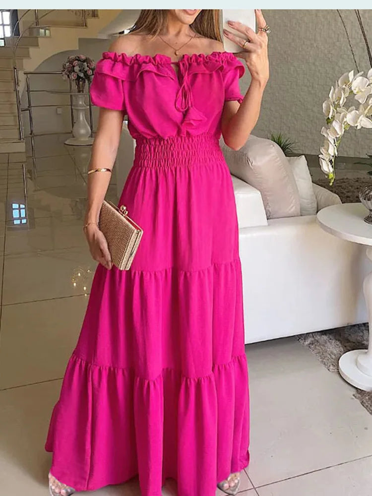 vestido elegante.