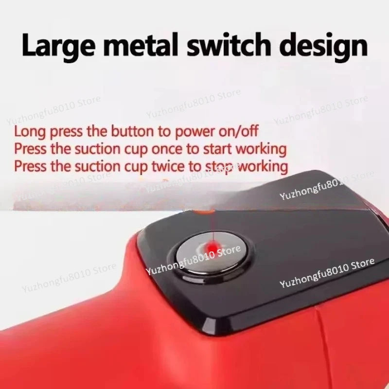Ventosa elétrica digital a vácuo P618A para esticar pisos de vidro e azulejos.