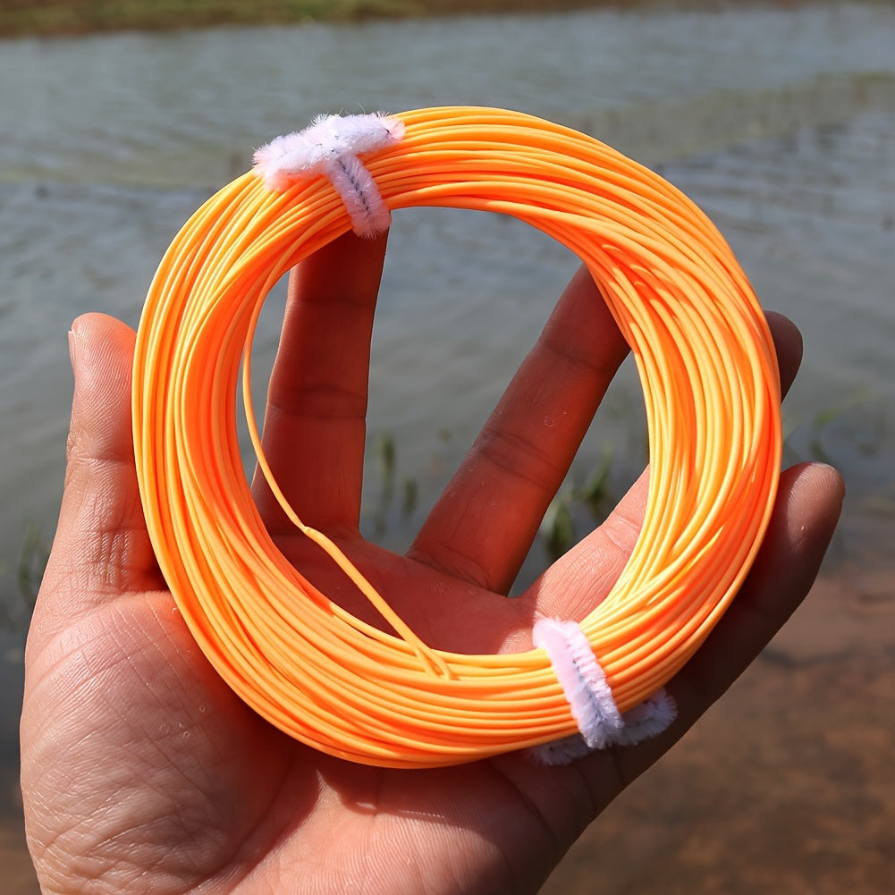Linha de pesca com mosca Sougayilang, linha flutuante de 100 pés/30,5 m
