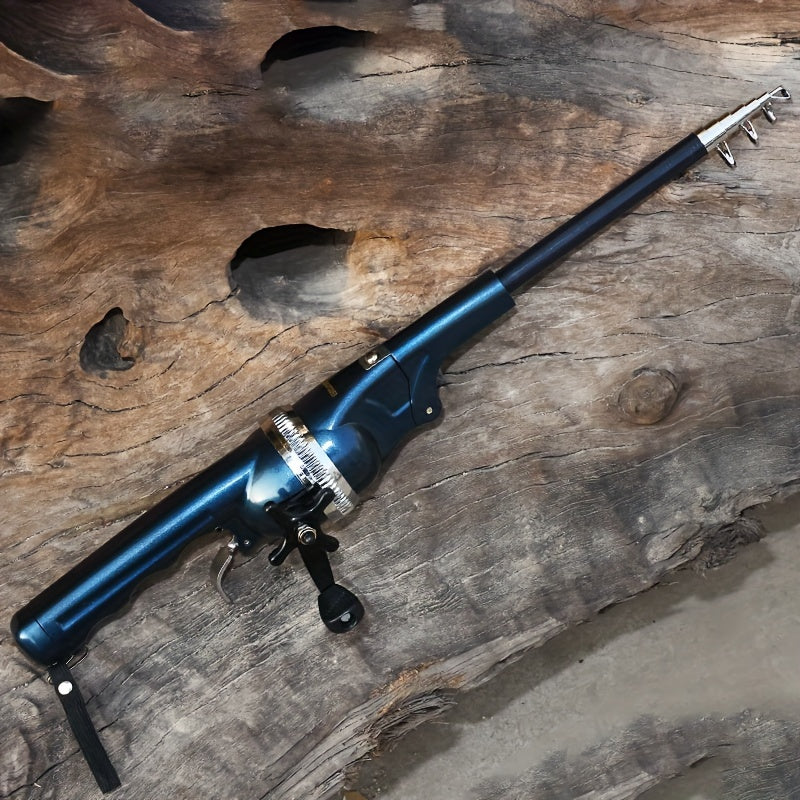 vara de pesca dobrável portátil de bolso com carretel e linha de pesca embutidos para equipamento de pesca com isca Sucesso Ativo Mais ações Enviar Título