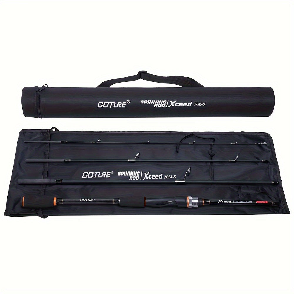 Vara de pesca Goture Xceed de carbono para spinning/casting de 1,98 m a 3,6 m/6,6...