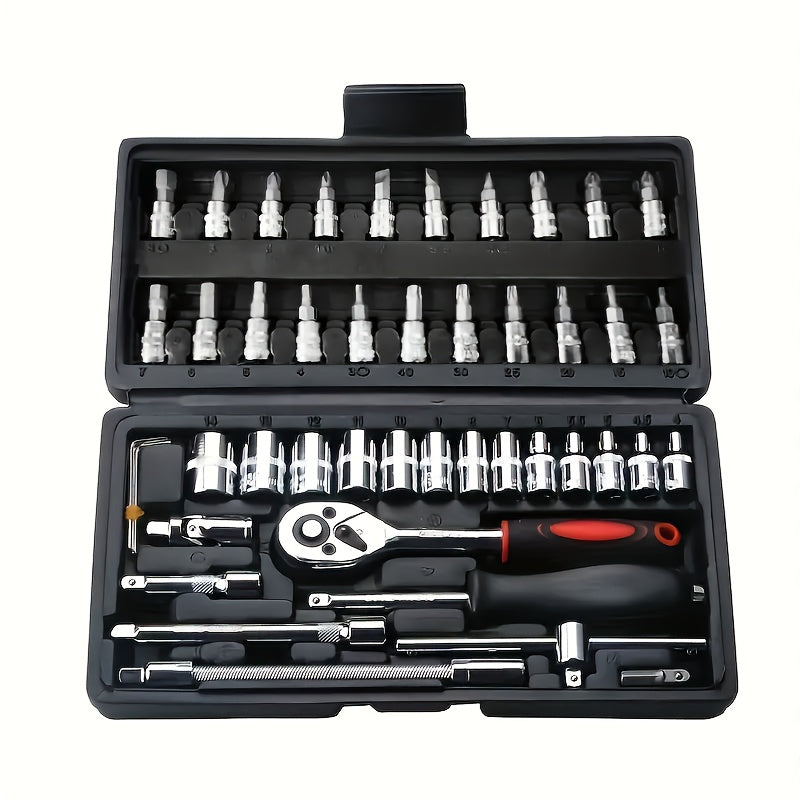 Kit de ferramentas mecânicas, Chave catraca de alta qualidade