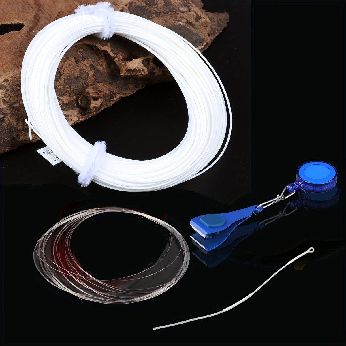Combo de linha de pesca com mosca Sougayilang - Peso para frente, flutuante