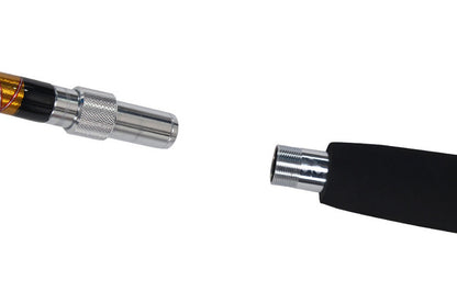 Vara de pesca de corrico de 2 seções - Vara de pesca de jigging lento em água salgada para garoupas, 80-180 libras/100-200 libras, 165 cm/5,4 pés de comprimento