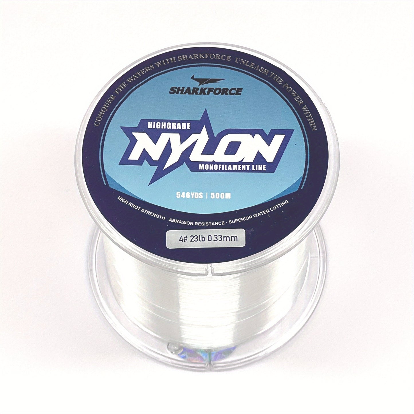 Linha de pesca monofilamento de nylon transparente de 7-40 lb...,