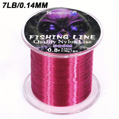 Linha de pesca de nylon ultradurável de 547 jardas/500 m da Sougayilang
