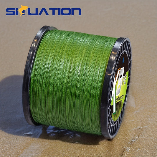 Linha de pesca super forte 1000M/1093YDS - Linha trançada multifilar de PE resistente
