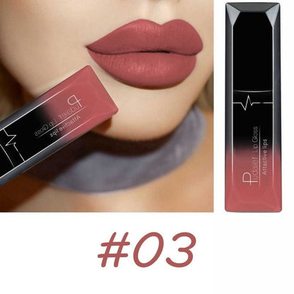 Maquiagem labial, 18 cores, brilho labial super matte,  longa duraçao.