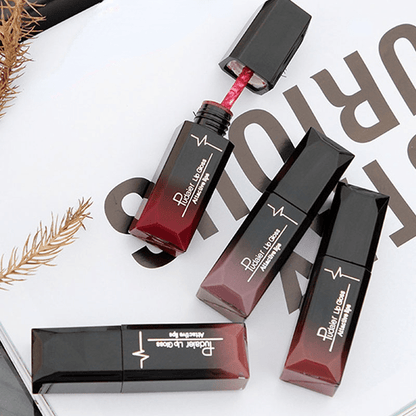 Maquiagem labial, 18 cores, brilho labial super matte,  longa duraçao.