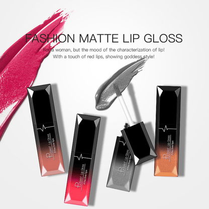 Maquiagem labial, 18 cores, brilho labial super matte,  longa duraçao.