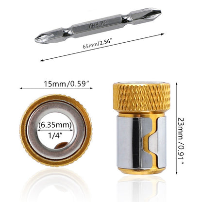 3 peças de suporte magnético para furadeira,