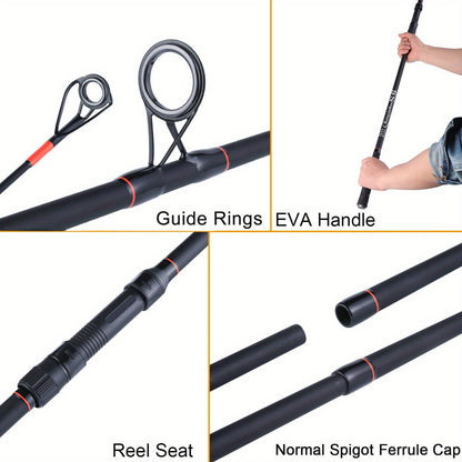 para pescadores avançados. fibra de carbono
