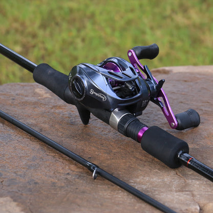 Conjunto de vara e molinete de pesca Sougayilang