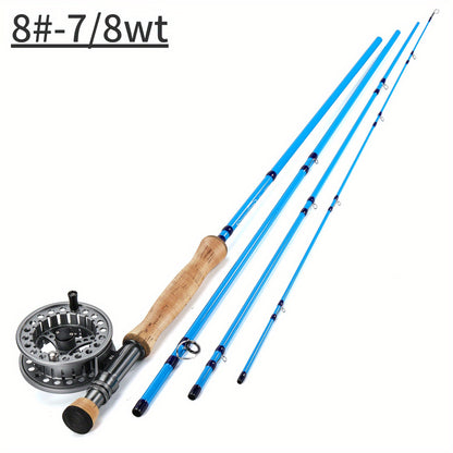 ougayilang Kit de iniciação para pesca com mosca padrão com bolsa