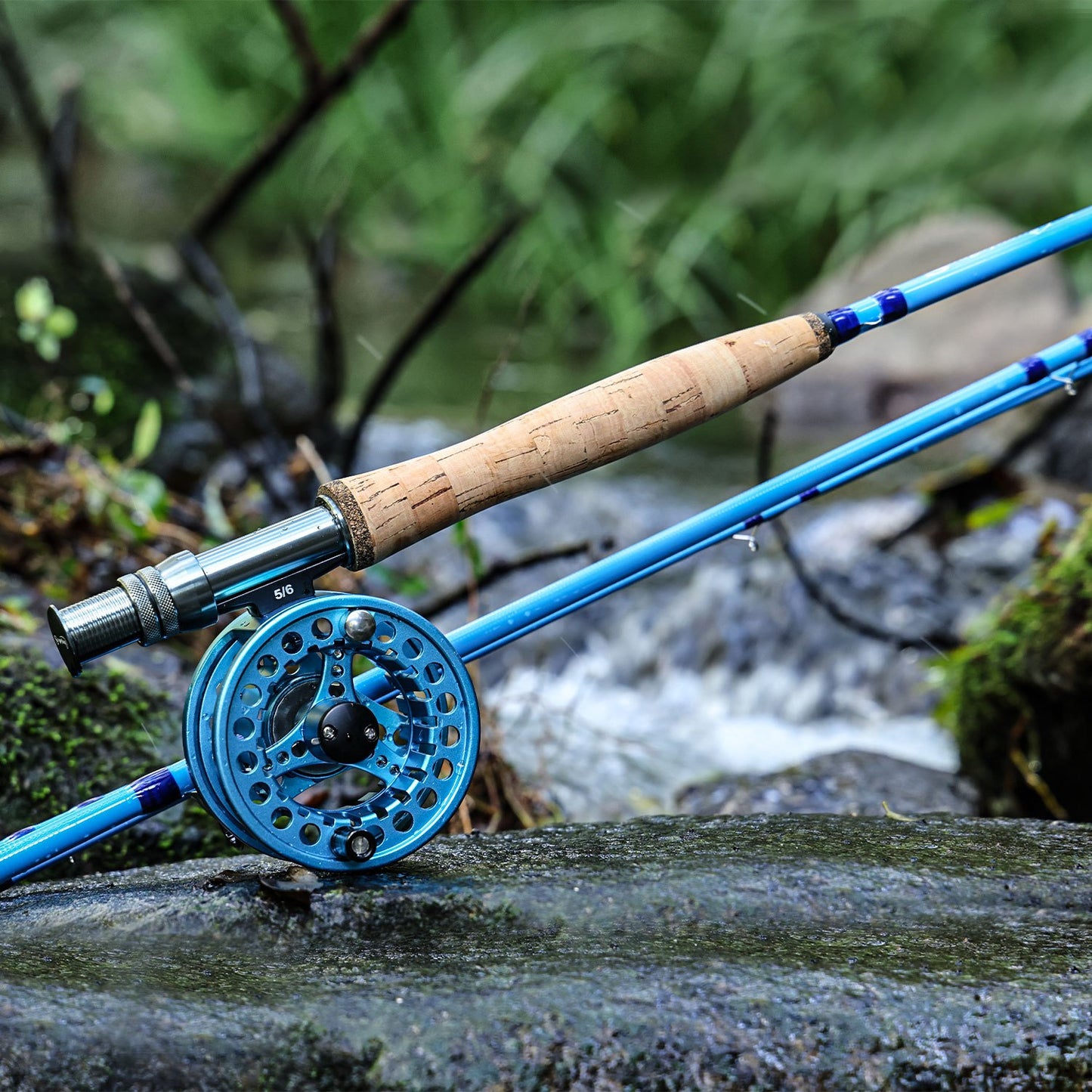 ougayilang Kit de iniciação para pesca com mosca padrão com bolsa