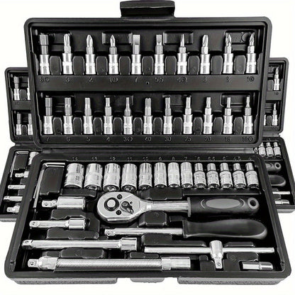 Kit de ferramentas mecânicas, Chave catraca de alta qualidade