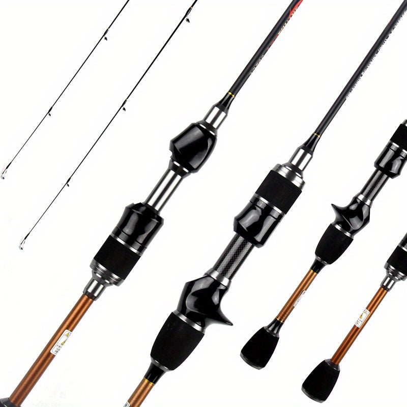 Vara de pesca giratória Skmially Carbon Ul 70,87 polegadas 1,68 m 0,8-5 g Vara de pesca giratória ultraleve para fundição Acessórios para pesca Vara de pesca