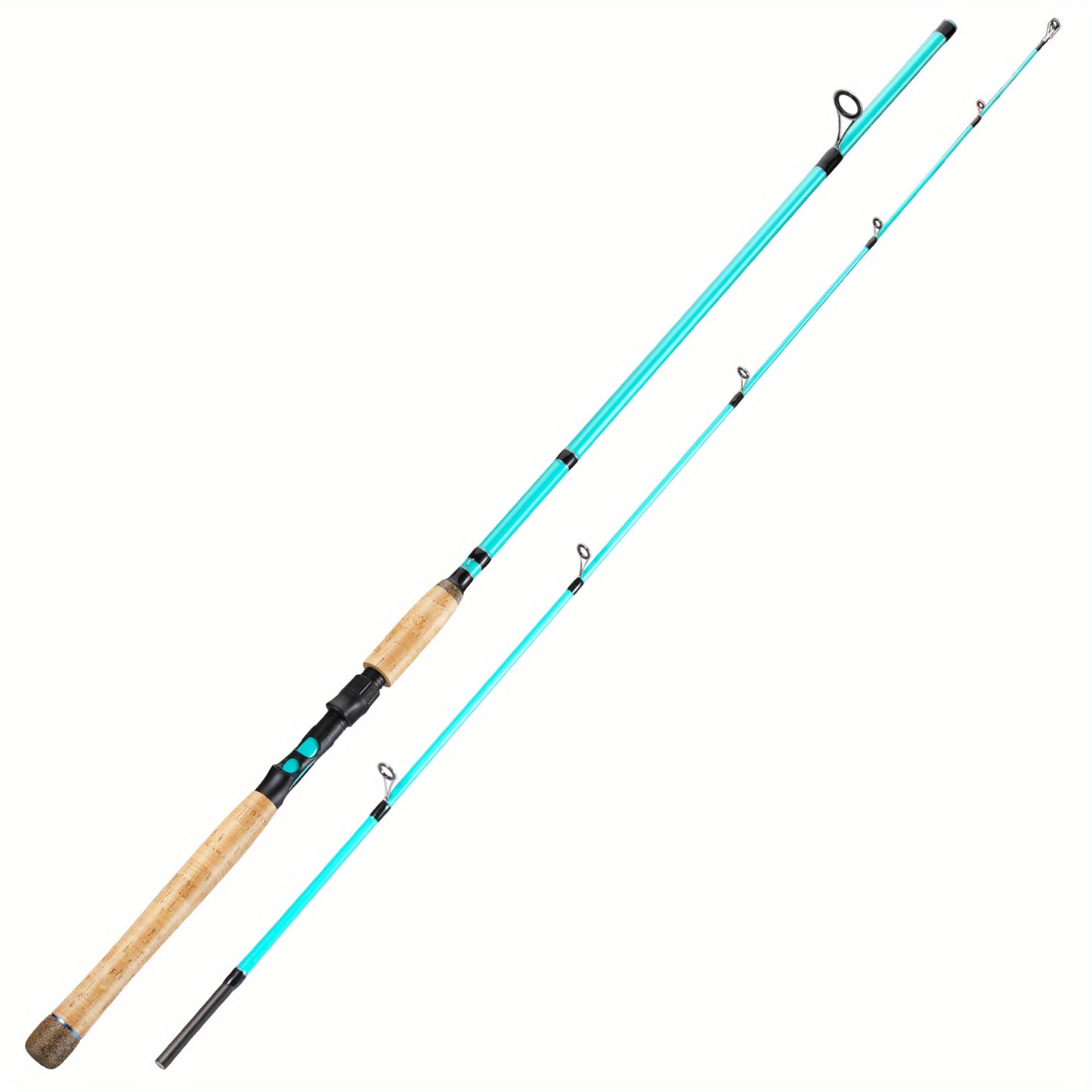 Vara de Pesca Offshore de Fibra de Carbono de 7 pés, Potência Média.e muito linda