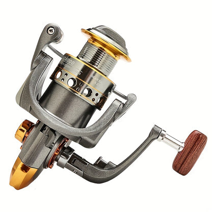 Equipamento de carretel giratório Pro Fishing com carretel fixo - Lançamento suave, arrasto preciso
