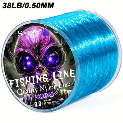 Linha de pesca de nylon ultradurável de 547 jardas/500 m da Sougayilang