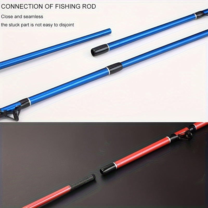 Conjunto de varas de pescar spinning/casting - 1,8 m/6', 2,1 m/7', 2,4 m/8'..