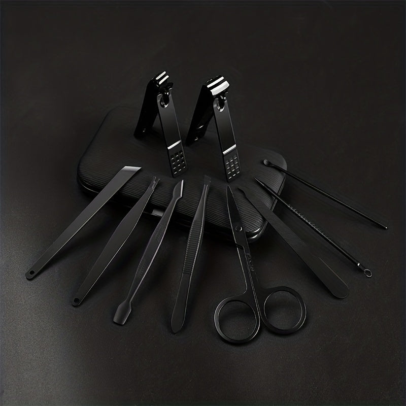 kit profissional para  manicure com 10 peças