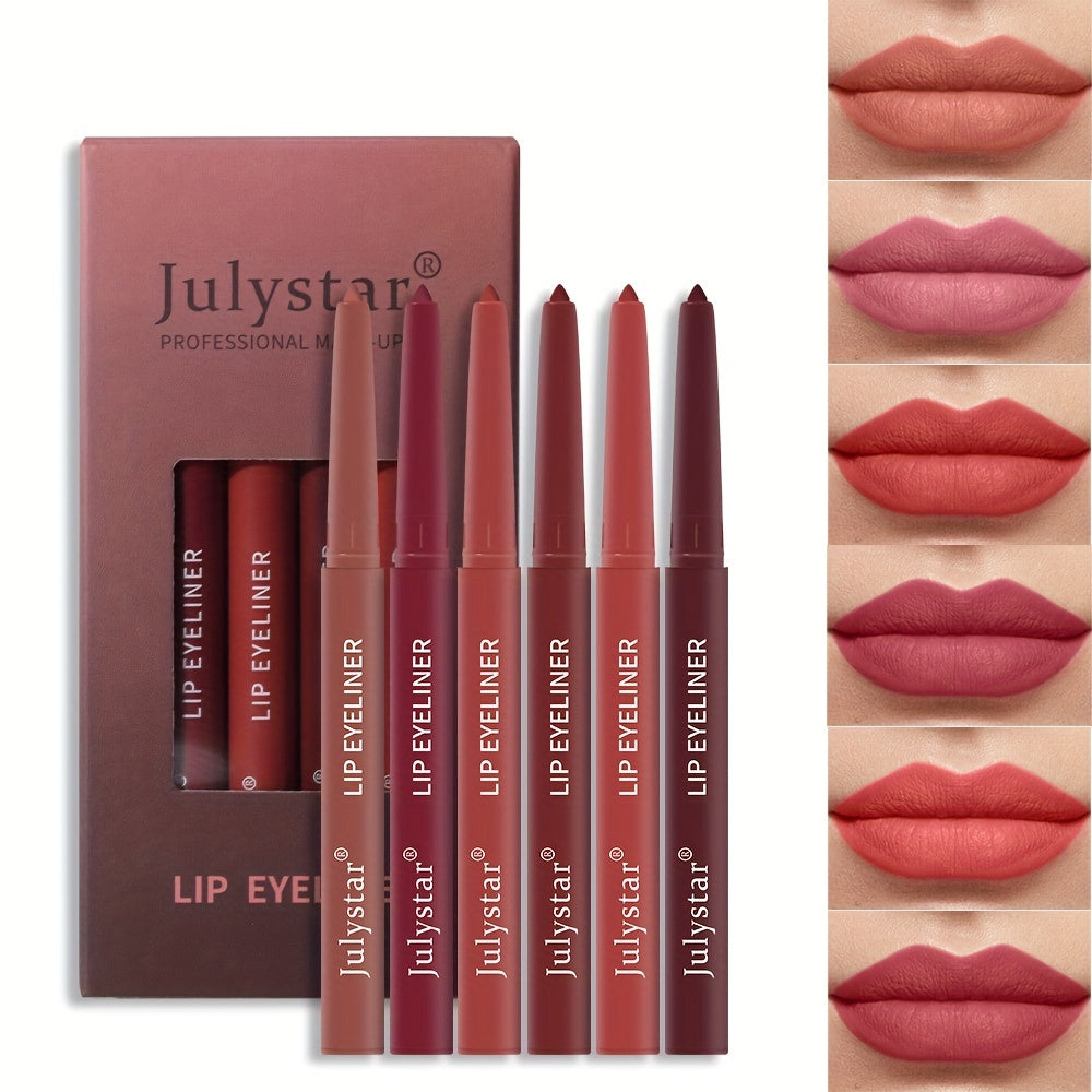 Lápis labial à prova d'água.