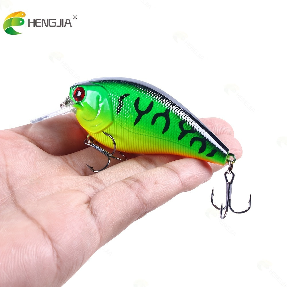 Conjunto de 6 peças de iscas artificiais premium para robalo e lúcio.