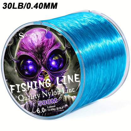 Linha de pesca de nylon ultradurável de 547 jardas/500 m da Sougayilang