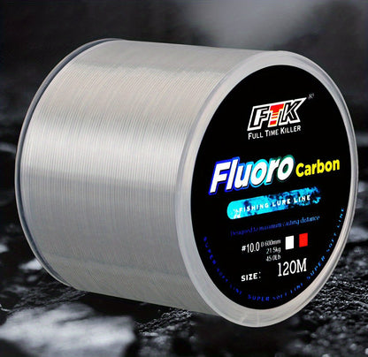 Linha de pesca de carpa monofilamento de nylon com revestimento de microfluorcar