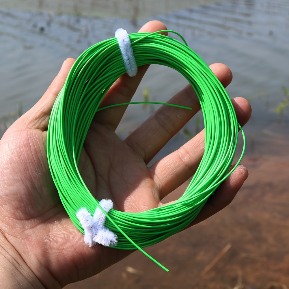 Linha de pesca com mosca Sougayilang, linha flutuante de 100 pés/30,5 m