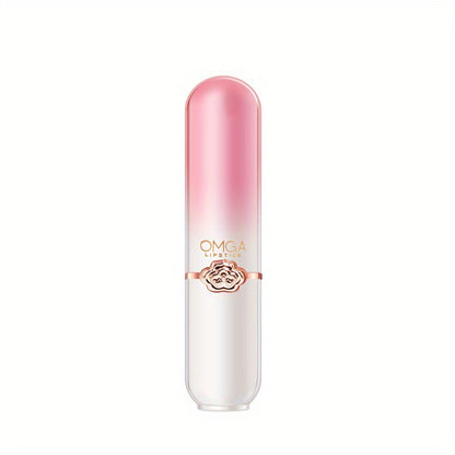 labial hidratante de longa duração que muda de cor.