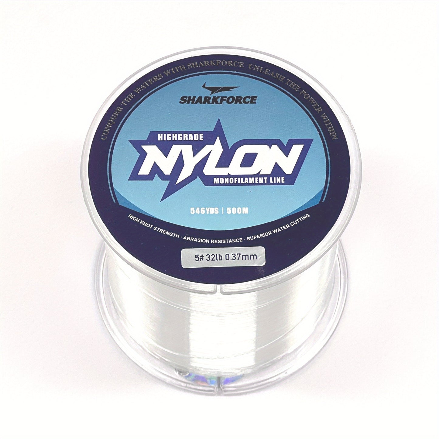 Linha de pesca monofilamento de nylon transparente de 7-40 lb...,
