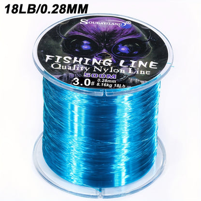 Linha de pesca de nylon ultradurável de 547 jardas/500 m da Sougayilang