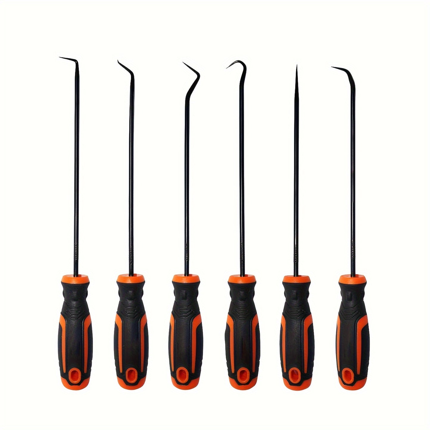Conjunto de 6 ganchos de precisão para serviço pesado, vedação de óleo/anel
