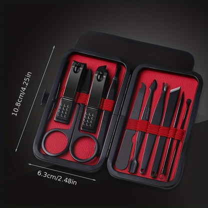 kit profissional para  manicure com 10 peças