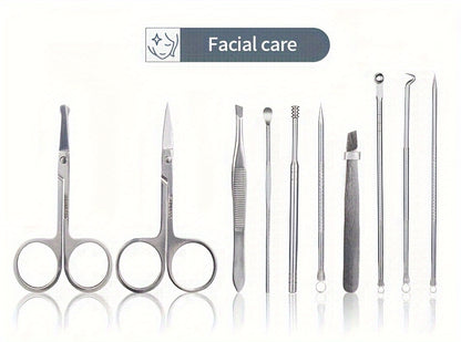 Conjunto de cortador de unhas com 11/26 peças Conjunto de manicure