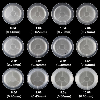 Linha de pesca de carpa monofilamento de nylon com revestimento de microfluorcar